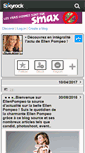 Mobile Screenshot of ellenpompeo.skyrock.com