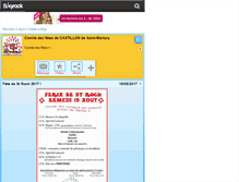 Tablet Screenshot of comite2castillon31.skyrock.com