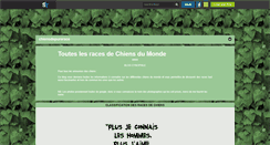 Desktop Screenshot of chiensdepurerace.skyrock.com