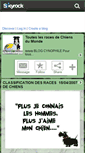 Mobile Screenshot of chiensdepurerace.skyrock.com