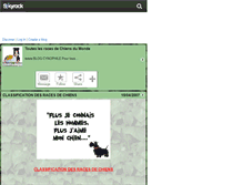 Tablet Screenshot of chiensdepurerace.skyrock.com