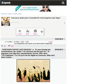 Tablet Screenshot of by-lady-gaga23.skyrock.com