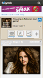 Mobile Screenshot of edward-cullen-annuaire.skyrock.com