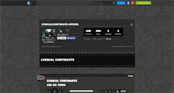 Desktop Screenshot of lyricalcontraste-oficiel.skyrock.com