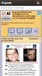 Mobile Screenshot of disparition-antoine.skyrock.com