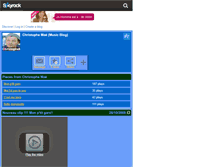 Tablet Screenshot of christophemae080308.skyrock.com