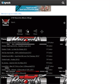 Tablet Screenshot of cb-recordz.skyrock.com