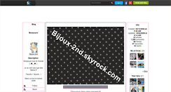 Desktop Screenshot of bijoux-2nd.skyrock.com