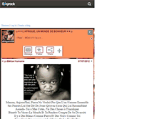 Tablet Screenshot of afriquelove.skyrock.com