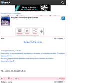 Tablet Screenshot of fashion-designer-clothes.skyrock.com