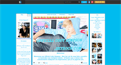 Desktop Screenshot of official-cody-simpson.skyrock.com