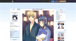 Desktop Screenshot of naruhina-fics.skyrock.com