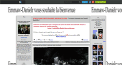 Desktop Screenshot of emmaw-danielr.skyrock.com