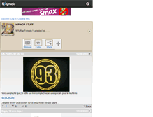 Tablet Screenshot of hiphopstuff.skyrock.com