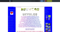Desktop Screenshot of coeurdespoir.skyrock.com