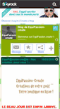 Mobile Screenshot of equipassion-create.skyrock.com