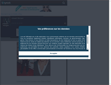 Tablet Screenshot of joseph--morgan.skyrock.com