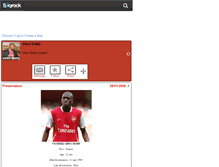 Tablet Screenshot of abou-diaby.skyrock.com