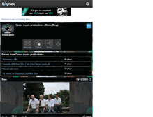 Tablet Screenshot of cassa-music-prod.skyrock.com