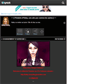 Tablet Screenshot of haley-story.skyrock.com