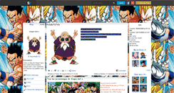 Desktop Screenshot of dragonballz102.skyrock.com