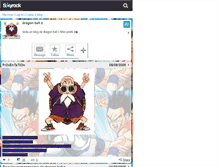 Tablet Screenshot of dragonballz102.skyrock.com