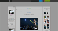 Desktop Screenshot of justinb-new.skyrock.com