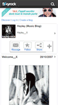 Mobile Screenshot of hayley-rock.skyrock.com