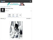Tablet Screenshot of hayley-rock.skyrock.com