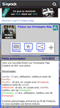 Mobile Screenshot of fiiction-mae76.skyrock.com