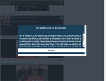 Tablet Screenshot of juste--touzani--mix--one.skyrock.com