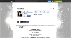 Desktop Screenshot of nicomartinofficiel.skyrock.com