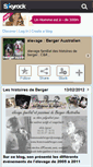 Mobile Screenshot of bergeraustralian.skyrock.com