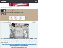 Tablet Screenshot of bergeraustralian.skyrock.com