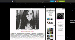 Desktop Screenshot of mademoiselle---sarah.skyrock.com