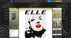 Desktop Screenshot of maarilynmonroe.skyrock.com