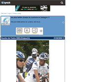 Tablet Screenshot of cyclisme29.skyrock.com