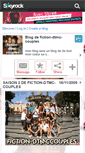 Mobile Screenshot of fiction-dtmc-couples.skyrock.com