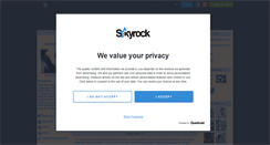 Desktop Screenshot of cestcaquejaime.skyrock.com