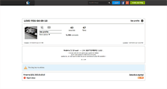 Desktop Screenshot of love-you-04-09-10.skyrock.com