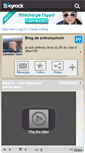Mobile Screenshot of anthonychoin.skyrock.com