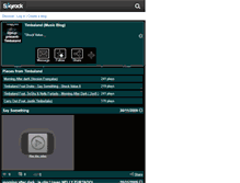 Tablet Screenshot of djsly-present-timbaland.skyrock.com