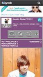 Mobile Screenshot of biebs-ficition.skyrock.com