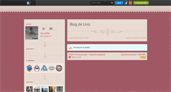 Desktop Screenshot of lina.skyrock.com