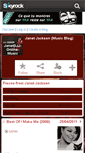 Mobile Screenshot of janetdjj-online-music.skyrock.com