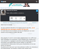 Tablet Screenshot of extensi0ns-de-cheveux.skyrock.com