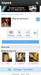 Mobile Screenshot of caminouxx.skyrock.com