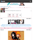 Tablet Screenshot of bleach-ichigo-rukia.skyrock.com