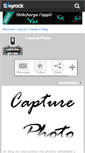 Mobile Screenshot of capture-photo.skyrock.com