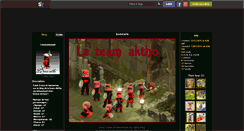 Desktop Screenshot of aktho-team.skyrock.com